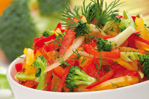 orange broccoli salad healthy diet recipe