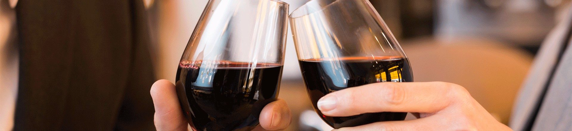 a toast to the benefits of red wine