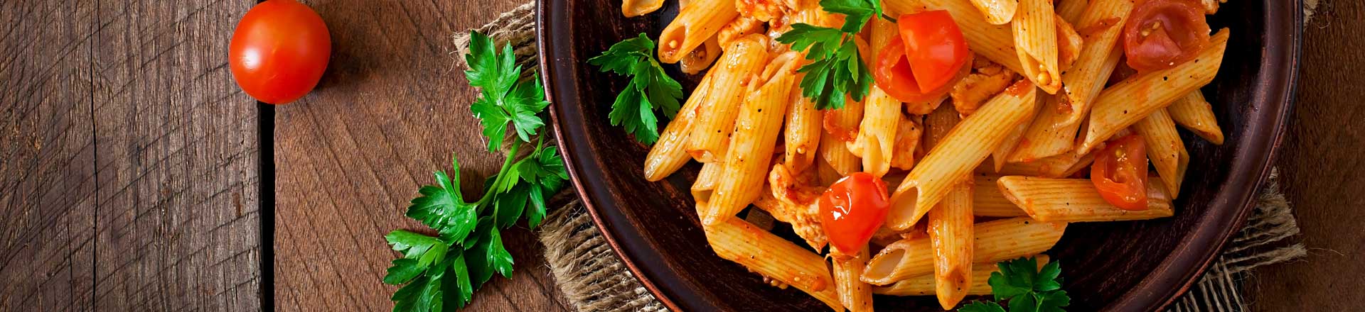a healthy pasta dinner starts with the freshest ingredients