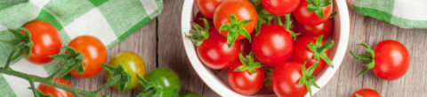 bowl of ripe tomatoes, learn how they can help you sleep better