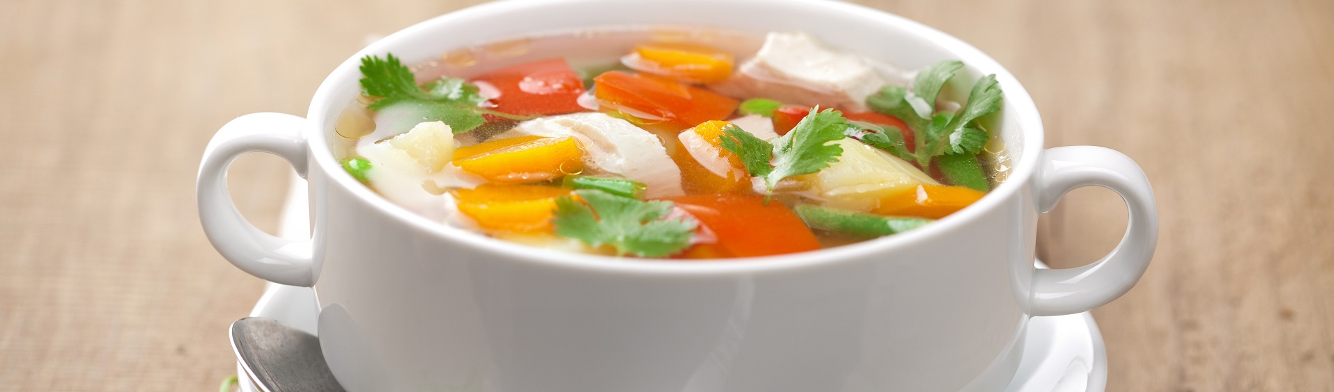 chicken soup with vegetables