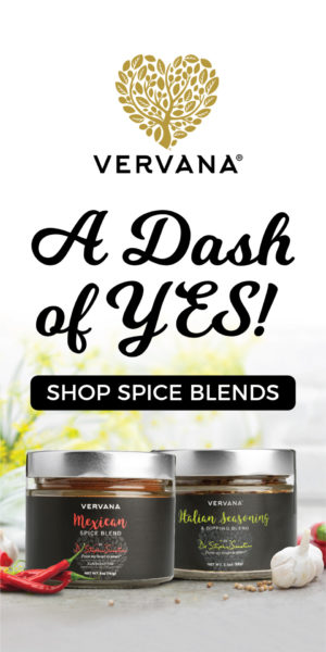 Vervana Spice Blends - add a Dash of Yes!