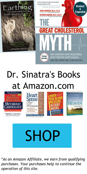 Books by Cardiologist Dr. Stephen Sinatra at Amazon